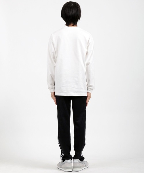 Kappa(カッパ)の「Kappa(カッパ) サイドラインジャージトラックパンツ/ジョガーパンツ(その他パンツ・メンズ・イエロー/ブラック系その他3/ブラック系その他2/ブラック/ブラック系その他7/ブラック系その他6/ブラック系その他4/レッド系その他/ブラック系その他/ホワイト/ブラック系その他5/ブラック×ホワイト/グリーン/ブラック×グリーン/グリーン系その他/ブラック×レッド/パープル/ブルー/レッド・S/M/L/XL/4(XL)/1(S)/LL(4)/L(3)/3(L)/2(M)/M(2)/S(1))」の21枚目の写真