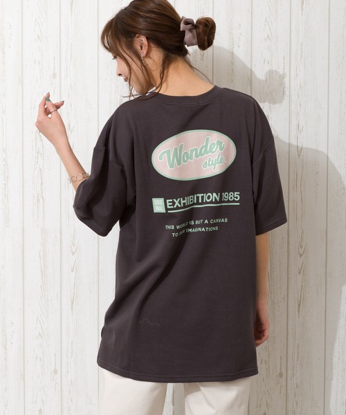 SpRay(スプレイ)の「BACKサークルスウェット(スウェット・レディース・ブルー/グリーン/アイボリー/スミクロ・FREE)」の3枚目の写真