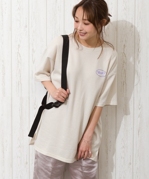 SpRay(スプレイ)の「BACKサークルスウェット(スウェット・レディース・ブルー/グリーン/アイボリー/スミクロ・FREE)」の5枚目の写真