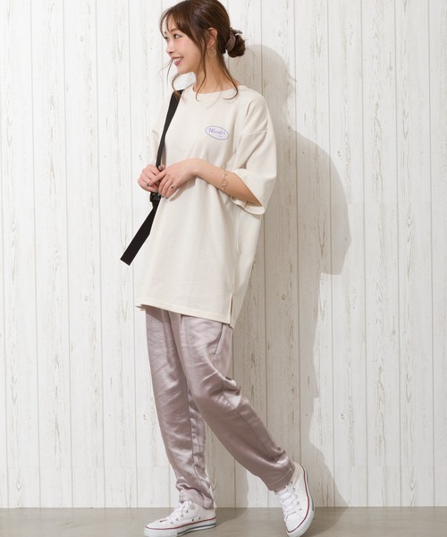 SpRay(スプレイ)の「BACKサークルスウェット(スウェット・レディース・ブルー/グリーン/アイボリー/スミクロ・FREE)」の6枚目の写真