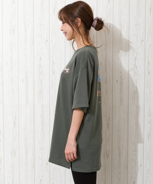 SpRay(スプレイ)の「BACKサークルスウェット(スウェット・レディース・ブルー/グリーン/アイボリー/スミクロ・FREE)」の9枚目の写真