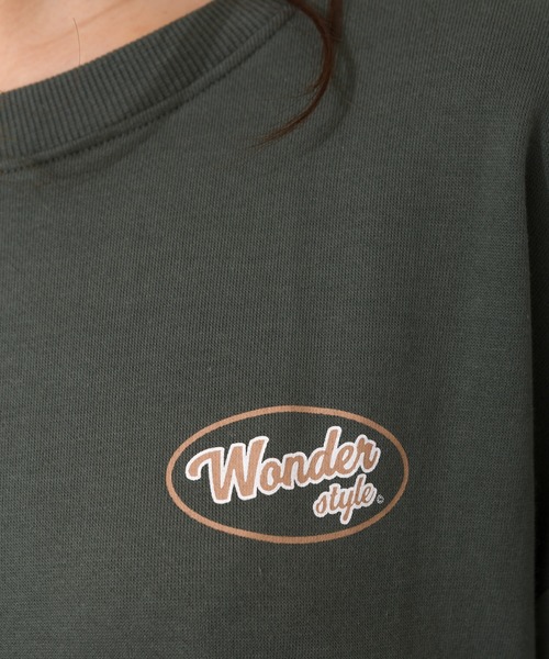 SpRay(スプレイ)の「BACKサークルスウェット(スウェット・レディース・ブルー/グリーン/アイボリー/スミクロ・FREE)」の11枚目の写真