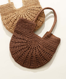 編み切り替えハンドルトート