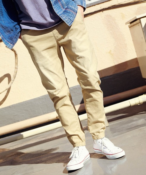 BAYFLOW(ベイフロー)の「ストレッチオックスリブパンツ(その他パンツ・メンズ・ネイビー/ベージュ/サックスブルー・SMALL/MEDIUM/LARGE)」の2枚目の写真