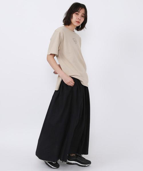 coen(コーエン)の「コーエンベアプリントTEE#(Tシャツ/カットソー・レディース・ベージュ/ホワイト・FREE)」の16枚目の写真