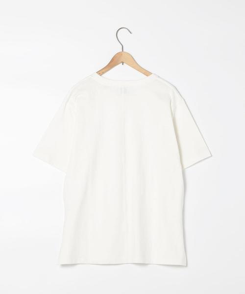 coen(コーエン)の「コーエンベアプリントTEE#(Tシャツ/カットソー・レディース・ベージュ/ホワイト・FREE)」の13枚目の写真