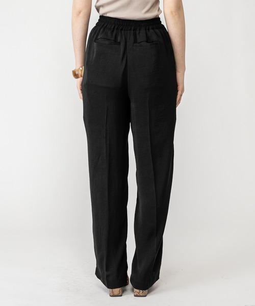 mystic（ミスティック）の「イージーサテンパンツ（その他パンツ・レディース・オフホワイト/ブルー/オレンジ/ブラック・FREE）」の9枚目の写真