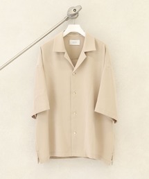 STUDIOUS | 【STUDIOUS】ジョーゼット オープンカラーシャツ(シャツ/ブラウス)