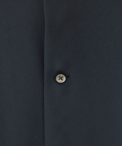 STUDIOUS（ステュディオス）の「【STUDIOUS】ジョーゼット オープンカラーシャツ（シャツ/ブラウス・メンズ・ライトグレー/ブラック/ベージュ/ブルー/レンガ・1/2/3）」の21枚目の写真