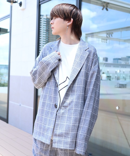 rovtski(ロフトスキー)の「【セットアップ対応】2020 ROVTSKITROPICAL JKT/トロピカルテーラードジャケット(テーラードジャケット)」|グレー系その他