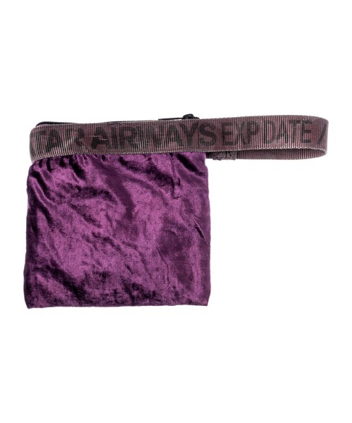 PUEBCO（プエブコ）の「VINTAGE SLING BELT POUCH（ハンドバッグ・メンズ・パープル/ネイビー/オリーブ/シルバー系その他/ブラック系その他/シルバー系その他2・ONE SIZE）」の19枚目の写真