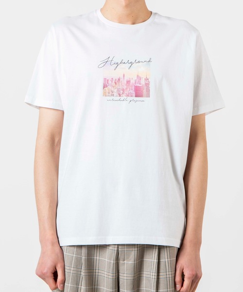 WEGO(ウィゴー)の「WEGO/シティーフォトTシャツ(Tシャツ/カットソー・メンズ・ホワイト/ブラック・SMALL/MEDIUM/LARGE)」の17枚目の写真