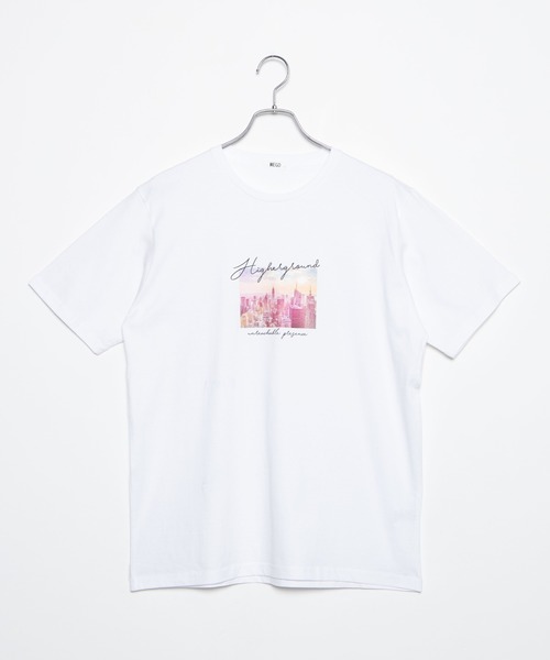 WEGO(ウィゴー)の「WEGO/シティーフォトTシャツ(Tシャツ/カットソー・メンズ・ホワイト/ブラック・SMALL/MEDIUM/LARGE)」の11枚目の写真