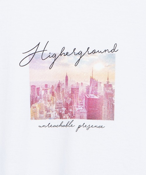 WEGO(ウィゴー)の「WEGO/シティーフォトTシャツ(Tシャツ/カットソー・メンズ・ホワイト/ブラック・SMALL/MEDIUM/LARGE)」の4枚目の写真