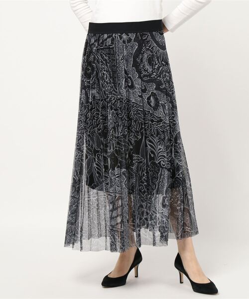 Desigual(デシグアル)の「スカート FABIOLA(スカート・レディース・ブラック・L/S/2L/M)」の1枚目の写真