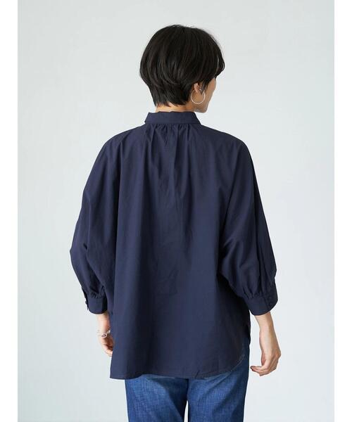 AMERICAN HOLIC(アメリカンホリック)の「ドルマンバックギャザーソフトシャツ 〇*(シャツ/ブラウス・レディース・ネイビー/キャメル/チェック・FREE)」の19枚目の写真