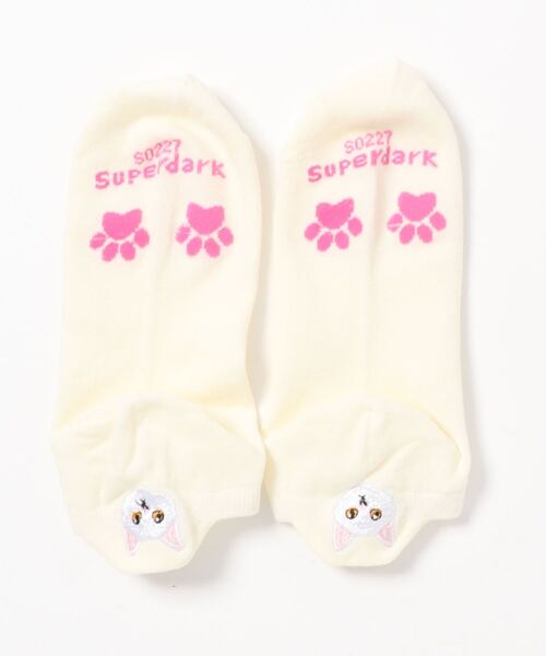 aimoha（アイモハ）の「かわいい ねこ 動物 靴下（ソックス/靴下・レディース・ベージュ/ブラック/グリーン/オレンジ/ホワイト/イエロー/カーキ・FREE）」の13枚目の写真