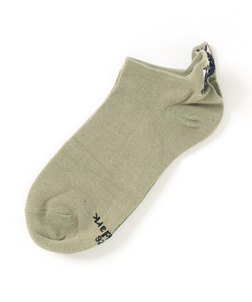 aimoha（アイモハ）の「かわいい ねこ 動物 靴下（ソックス/靴下・レディース・ベージュ/ブラック/グリーン/オレンジ/ホワイト/イエロー/カーキ・FREE）」の4枚目の写真