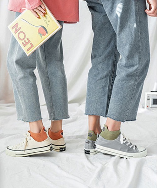 aimoha（アイモハ）の「かわいい ねこ 動物 靴下（ソックス/靴下・レディース・ベージュ/ブラック/グリーン/オレンジ/ホワイト/イエロー/カーキ・FREE）」の14枚目の写真