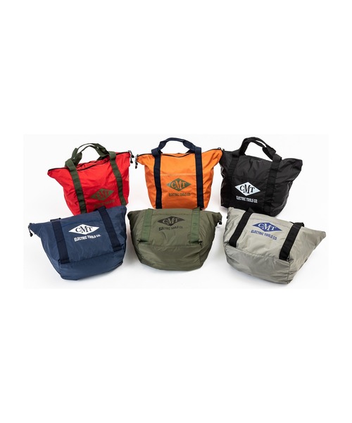 CULTURE MART(カルチャーマート)の「FOLDING TOTE BAG 折り畳み 2Wayトートバッグ(トートバッグ・レディース・オレンジ/レッド/オリーブ/シルバー/ブラック/ネイビー・FREE)」の15枚目の写真