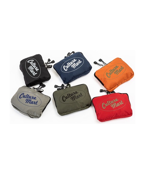 CULTURE MART(カルチャーマート)の「FOLDING TOTE BAG 折り畳み 2Wayトートバッグ(トートバッグ・レディース・オレンジ/レッド/オリーブ/シルバー/ブラック/ネイビー・FREE)」の19枚目の写真
