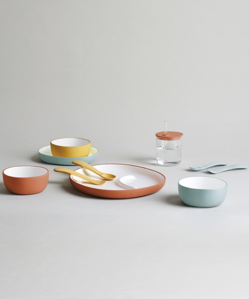 KINTO（キントー）の「KINTO BONBO 6pcsセット キントー 食器セット 出産祝い（ベビーギフト・キッズ・イエロー/オレンジ/ブルーグレー・FREE）」の5枚目の写真