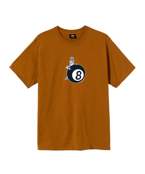 Stussy 8ボール Tシャツ XXL ブラウン STUSSY (ステューシー) 8 BALL FADE TEE 1904846 メンズ 半袖 T