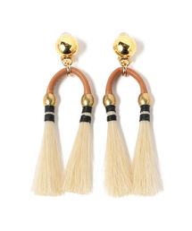 Ray BEAMS | FUMIE=TANAKA × Ray BEAMS / 別注 ハング ポニー イヤリング(イヤリング)