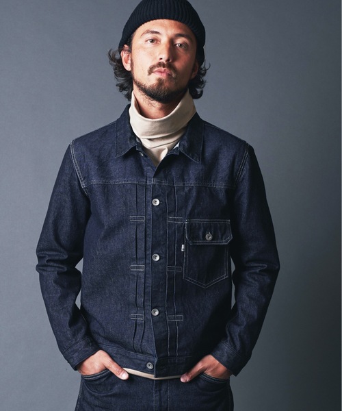 Magine（マージン）の「WASHED DENIM JKT TYPE 1ST:12オンス ワン 