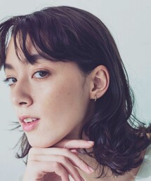 ete レインボー　ピアス レインボー] K10YG パピヨン ピアス（ete）｜ルミネの