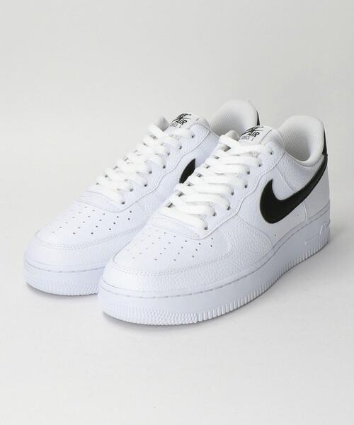 NIKE（ナイキ）の「＜NIKE＞ AIR FORCE 1 07/エアフォース1（スニーカー・メンズ・ブラック/ホワイト・26cm/27.5cm/28cm/27cm/26.5cm）」の4枚目の写真