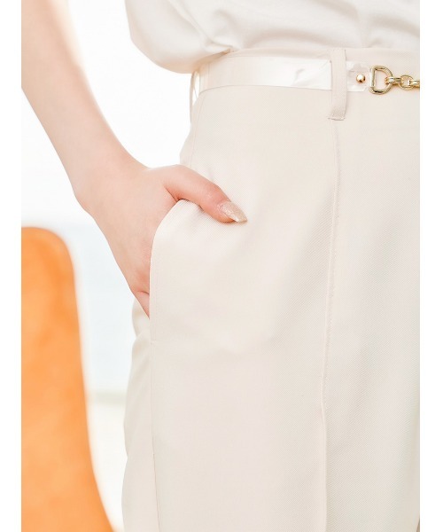 Darich（ダーリッチ）の「カラーストレートパンツ（その他パンツ・レディース・アイボリー/ミント/パープル・S/M）」の11枚目の写真