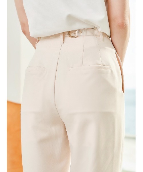 Darich（ダーリッチ）の「カラーストレートパンツ（その他パンツ・レディース・アイボリー/ミント/パープル・S/M）」の5枚目の写真