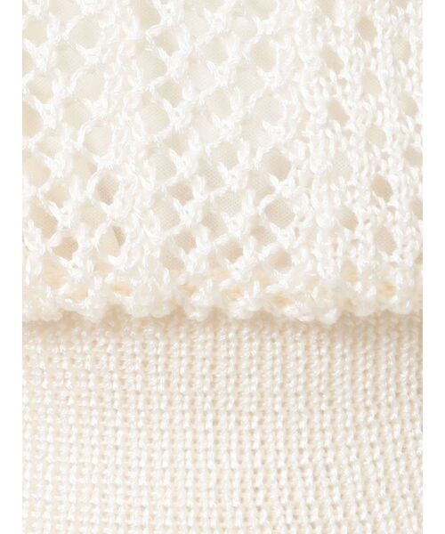 dazzlin（ダズリン）の「シアークロシェブラウジングワンピース（ワンピース・レディース・オフホワイト/ブルー/ベージュ・FREE）」の21枚目の写真