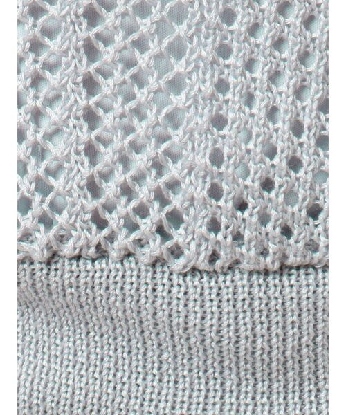 dazzlin（ダズリン）の「シアークロシェブラウジングワンピース（ワンピース・レディース・オフホワイト/ブルー/ベージュ・FREE）」の18枚目の写真