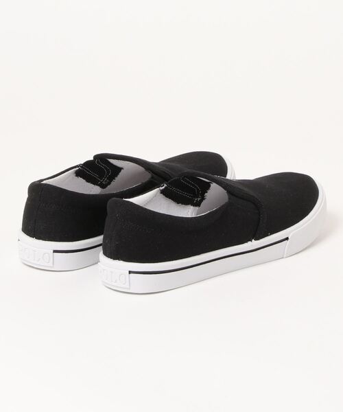 POLO RALPH LAUREN（ポロ ラルフ ローレン）の「【POLO Ralph Lauren】ワンポイント 刺繍 キャンバス スニーカー(CARVER TWIN GORE LITE)(RF102771/RF102772/RF102773)(EL)（スニーカー・レディース・ブラック×ホワイト/ホワイト×ネイビー/ネイビー×ホワイト・4h/4/5）」の4枚目の写真