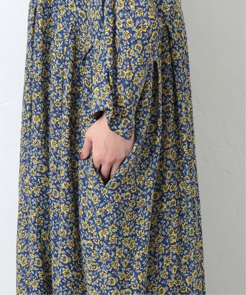 JOURNAL STANDARD LUXE（ジャーナルスタンダード　ラックス）の「フラワーPt ampleプルワンピース（NV）◆（ワンピース・レディース・ネイビー・FREE）」の20枚目の写真