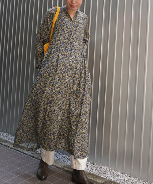 JOURNAL STANDARD LUXE（ジャーナルスタンダード　ラックス）の「フラワーPt ampleプルワンピース（NV）◆（ワンピース・レディース・ネイビー・FREE）」の16枚目の写真