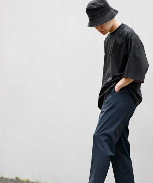 ADAM ET ROPE'（アダムエロペ）の「ドロップショルダー ビッグシルエットT（Tシャツ/カットソー・メンズ・ホワイト/ブラック/ベージュ・M/L）」の18枚目の写真