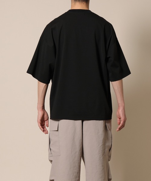 ADAM ET ROPE'（アダムエロペ）の「ドロップショルダー ビッグシルエットT（Tシャツ/カットソー・メンズ・ホワイト/ブラック/ベージュ・M/L）」の13枚目の写真