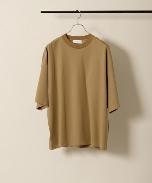 ADAM ET ROPE'（アダムエロペ）の「ドロップショルダー ビッグシルエットT（Tシャツ/カットソー・メンズ・ホワイト/ブラック/ベージュ・M/L）」の17枚目の写真