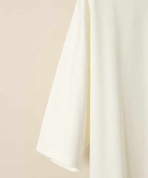 ADAM ET ROPE'（アダムエロペ）の「ドロップショルダー ビッグシルエットT（Tシャツ/カットソー・メンズ・ホワイト/ブラック/ベージュ・M/L）」の20枚目の写真