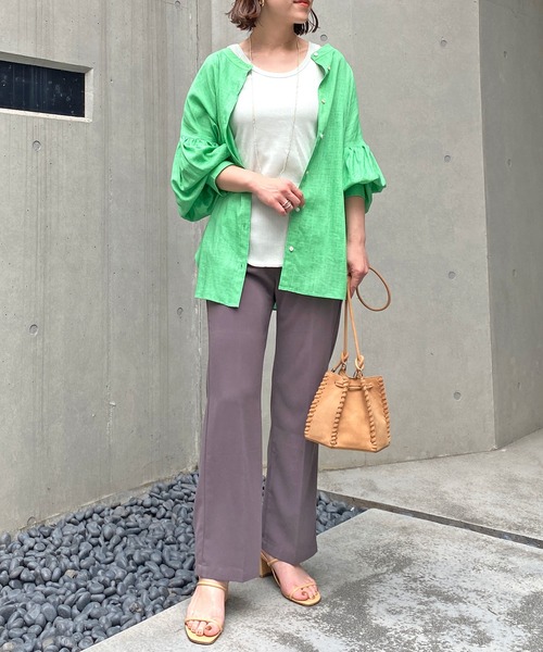 Omekashi(オメカシ)の「アメスリタンクトップ(タンクトップ・レディース・ミント/オフホワイト/ブラック・ONE SIZE)」の7枚目の写真