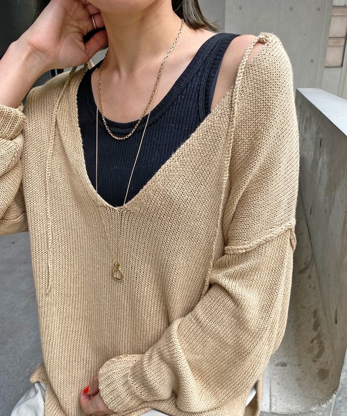 Omekashi(オメカシ)の「アメスリタンクトップ(タンクトップ・レディース・ミント/オフホワイト/ブラック・ONE SIZE)」の8枚目の写真