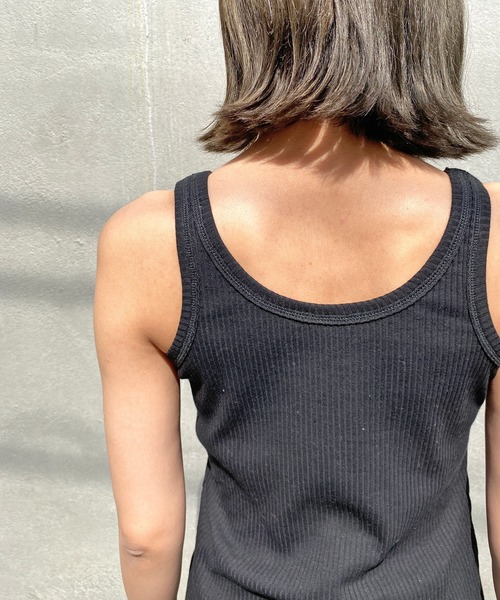 Omekashi(オメカシ)の「アメスリタンクトップ(タンクトップ・レディース・ミント/オフホワイト/ブラック・ONE SIZE)」の11枚目の写真