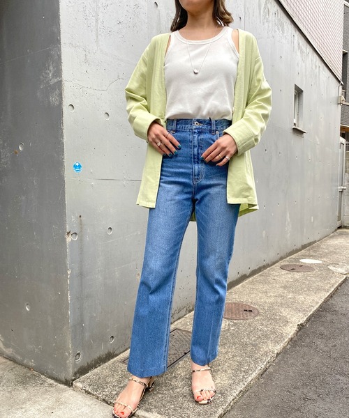 Omekashi(オメカシ)の「アメスリタンクトップ(タンクトップ・レディース・ミント/オフホワイト/ブラック・ONE SIZE)」の20枚目の写真