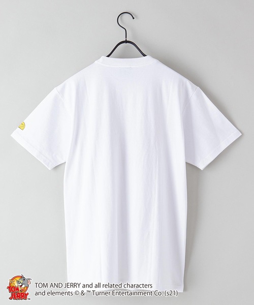 LB/S （エルビーエス）の「【TOM AND JERRY/トムとジェリー】 別注プリントTシャツ（Tシャツ/カットソー・メンズ・ホワイト/ブラック/ベージュ/ピンク/ブルー/ホワイト系その他/ピンク系その他/その他1/その他2/ベージュ系その他・SMALL/MEDIUM/LARGE/X-LARGE）」の13枚目の写真
