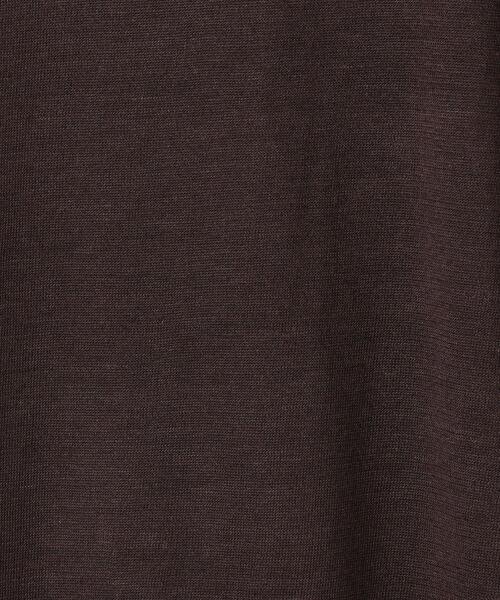 UNITED ARROWS（ユナイテッドアローズ）の「＜UNITED ARROWS＞ ラミー/ポリエステル ニット Tシャツ（ニット/セーター・メンズ・ダークブラウン/ダークグレー/オリーブ・SMALL/MEDIUM/LARGE/X-LARGE）」の19枚目の写真