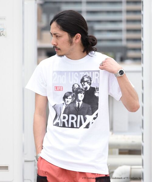 SHIPS（シップス）の「SHIPS: LIFE MAGAZINE フォトプリント Tシャツ（Tシャツ/カットソー・メンズ・ブラック/ホワイト/オフホワイト/ホワイト系・LARGE/MEDIUM/X-LARGE/SMALL）」の18枚目の写真
