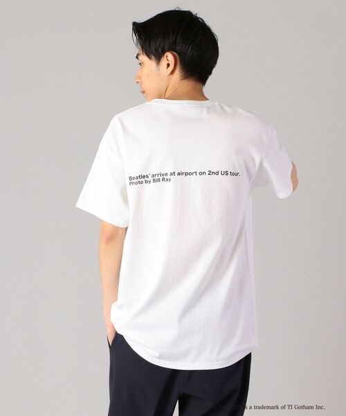 SHIPS（シップス）の「SHIPS: LIFE MAGAZINE フォトプリント Tシャツ（Tシャツ/カットソー・メンズ・ブラック/ホワイト/オフホワイト/ホワイト系・LARGE/MEDIUM/X-LARGE/SMALL）」の10枚目の写真